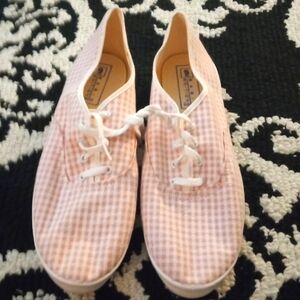 T.J.Maxx Pink Gingham Sneakers